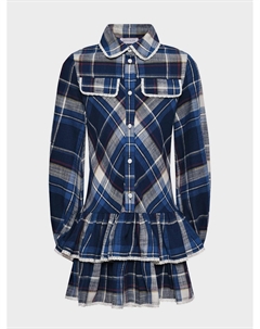 Платье в клетку Monnalisa