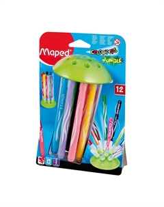 Набор фломастеров Jungle innovation, 12 цветов Maped