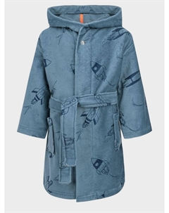 Халат с принтом "ракеты" Sanetta