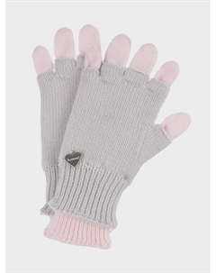 Розово-серые перчатки Il trenino