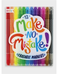 Набор двусторонних цветных стираемых фломастеров, 12 шт Ooly
