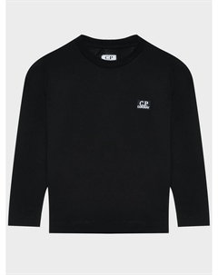 Толстовка с нашивкой-лого, черная C.p. company