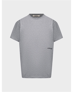 Футболка с лого, серая Hinnominate