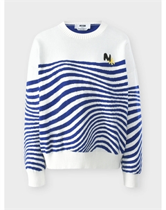 Джемпер в полоску Msgm