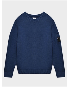 Джемпер с линзой на кармане, синий C.p. company