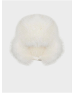 Шапка-ушанка из меха лисы Yves salomon