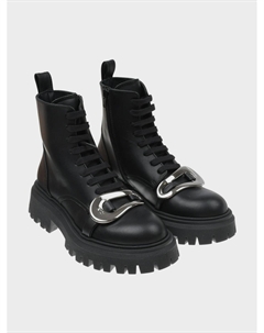 Ботинки с фигурной пряжкой No21