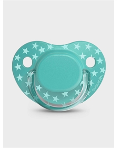 Розовая пустышка с физиологической силиконовой соской "BASICS", от 18 месяцев (2 шт) Suavinex