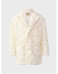 Пиджак с декором "лепестки" Douuod