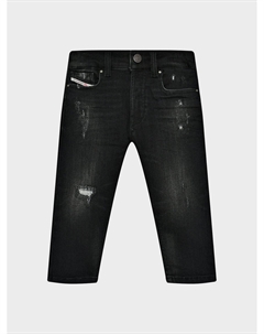 Выбеленные рваные джинсы Diesel