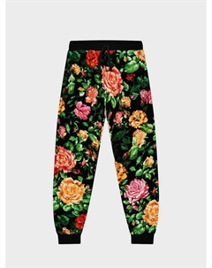 Спортивные брюки с цветочным принтом Dolce&gabbana