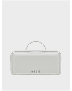 Сумка клатч, белая Msgm