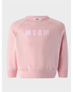 Свитшот с лого в тон Msgm