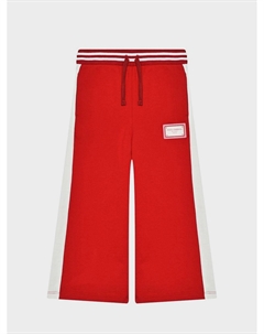 Брюки спортивные белые лампасы Dolce&gabbana