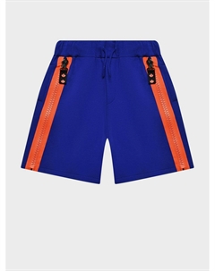 Шорты из неопрена с оранжевой отделкой Dsquared2