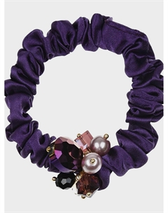 Резинка для волос с бусинами, сиреневая Tais