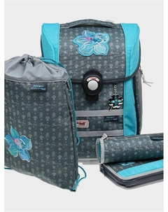 Рюкзак ERGO PRIMERO Flower 30х38х22 см, 4 предмета Mcneill