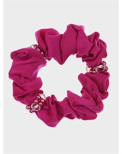 Резинка для волос с бусинами, фуксия Tais
