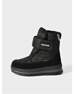 Мембранные сапоги с камуфляжным принтом, черные Jog dog