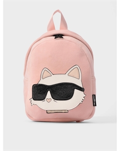 Рюкзак с принтом "Choupette" Karl lagerfeld