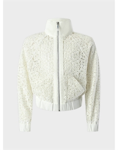 Куртка-бомбер из сетки с цветочной вышивкой Prairie saint petersburg