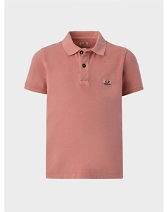 Футболка-поло с вышитым лого C.p. company