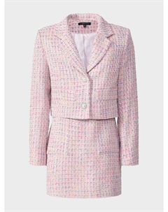Комплект: жакет и юбка, розовый Dan maralex