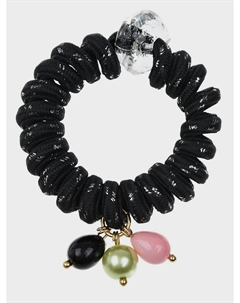 Резинка для волос пружинка, черная Tais