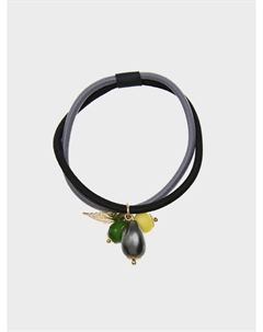 Резинка для волос, серая Tais