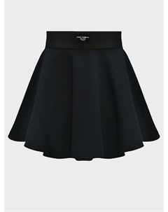 Юбка-полусолнце с лого Dolce&gabbana