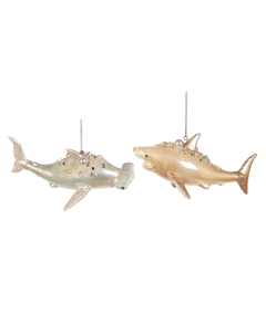 Подвеска Акула, жемчужный, 2 вида в ассортименте, 14,5 см Goodwill