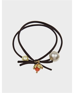 Резинка для волос, коричневая Tais