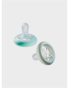 Пустышка-соска силиконовая Breast-like, 0-6 мес., 2 шт. Tommee tippee