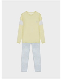 Пижама с принтом "молнии" Sanetta