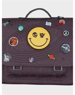 Портфель Midi "Космос/Смайлик", темно-серый Jeune premier