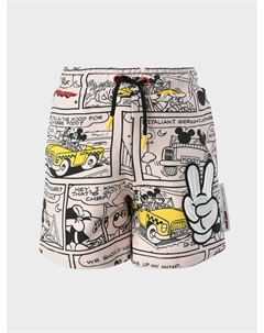 Шорты с принтом "Mickey" Marc jacobs