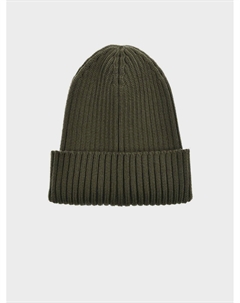 Шапка с отворотом, хаки Jan&sofie