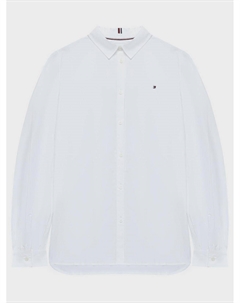 Рубашка с длинными рукавами, белая Tommy hilfiger