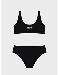 Купальник черного цвета, раздельный Mm6