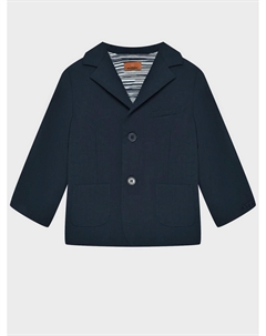 Пиджак с лого в тон, синий Missoni