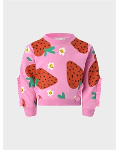 Свитшот с принтом "клубника" Stella mccartney