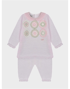 Комплект: джемпер и брюки, розовый Marlu