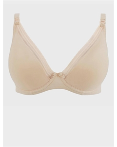 Пудровый бесшовный бюстгальтер для кормления, пуш-ап на косточках Cache coeur