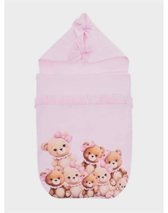 Конверт с принтом "медвежата" Monnalisa