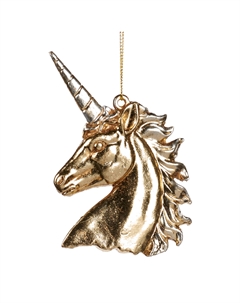 Подвеска Единорог, золотой, 10 см Goodwill