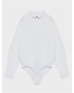 Рубашка-боди, белая Miko