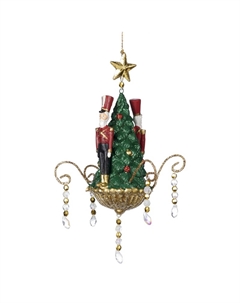 Подвеска Щелкунчик и Елка, 18 см Goodwill