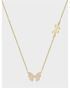 Колье "Бабочка", золото 585 Sneak peek