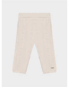 Вязаные брюки, кремовые Chloe