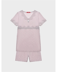 Пижама с кружевной отделкой Hanssop